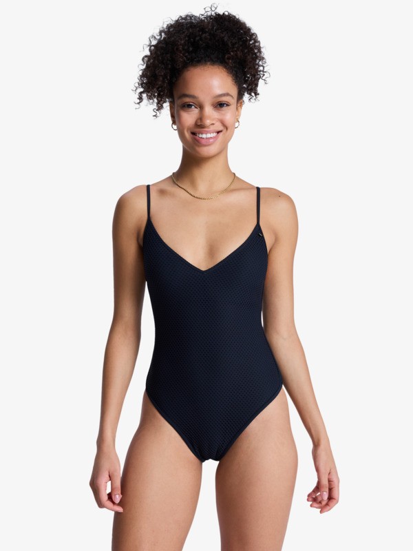 0 Roxy Island - Badeanzug f&uuml;r Frauen Schwarz ERJX103802 Roxy