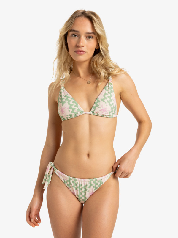 0 Hibiscus Daze - Maillot deux pièces pour Femme Vert ERJX203576 Roxy