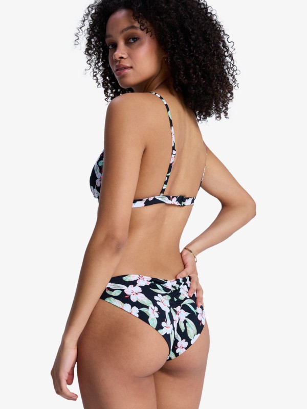 5 Printed Essentials - Bikini triangular para mujer Negro ERJX203597 Roxy