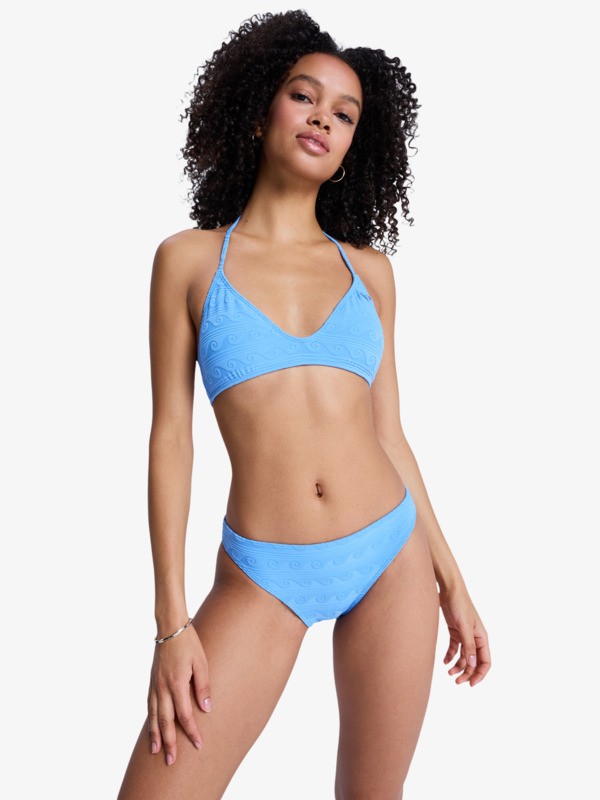 0 Paradise Wave - Zweiteiliges Triangel-Bikini-Set für Frauen Blau ERJX203599 Roxy