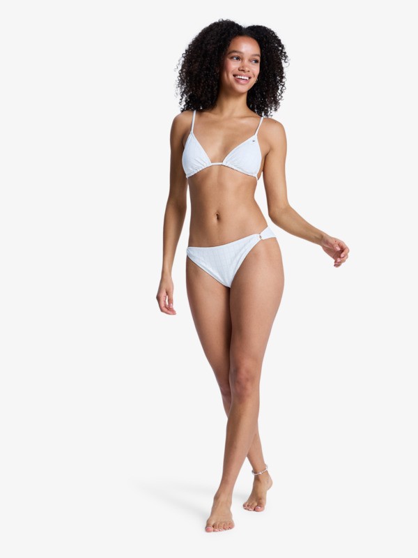 5 Roxy Island - Two Piece Triangle Bikini Set for Women White ERJX203604 Roxy