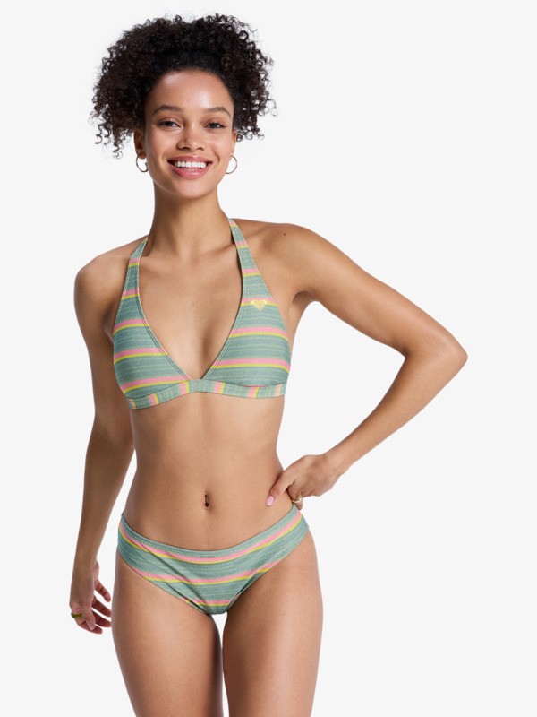 0 Ocean Dreamer - Two Piece Halter Bikini Set for Women Green ERJX203607 Roxy