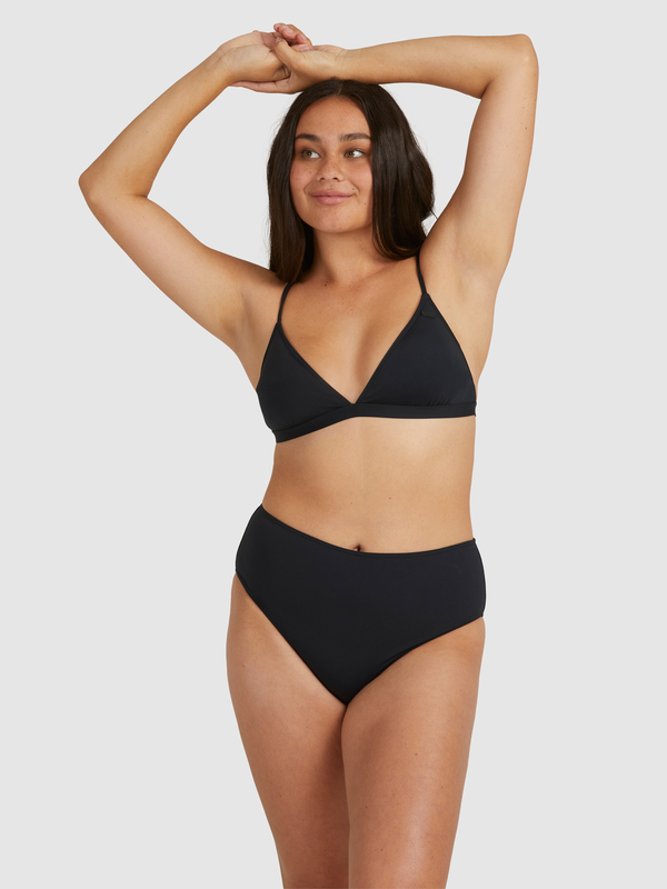 2 Beach Classics - Fixed Tri Bikini Top for Women  ERJX304068 Roxy