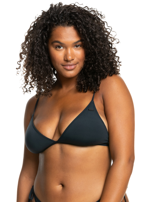 6 Beach Classics - Fixed Tri Bikini Top for Women  ERJX304068 Roxy