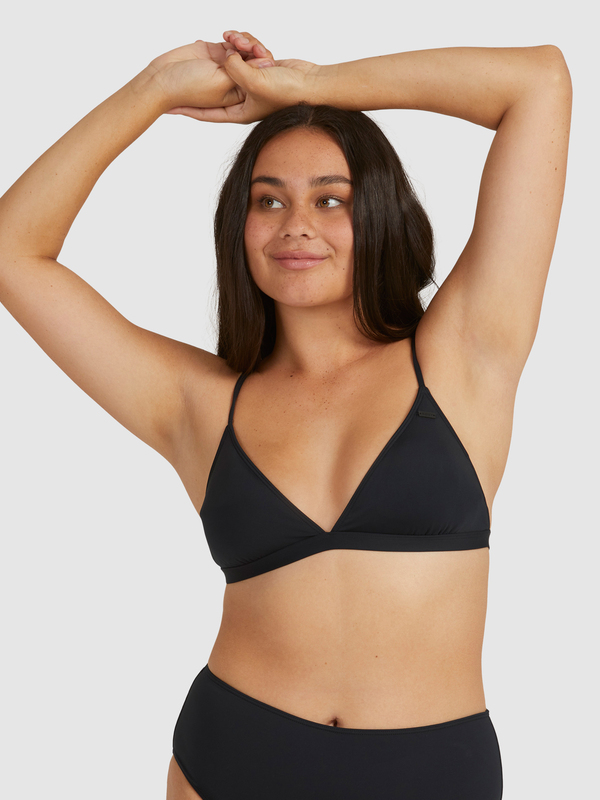 4 Beach Classics - Fixed Tri Bikini Top for Women  ERJX304068 Roxy