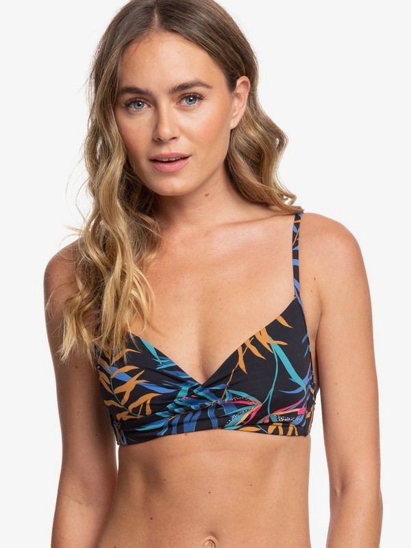 Lahaina Bay Top Sujetador De Bikini Envolvente Para Mujer Roxy