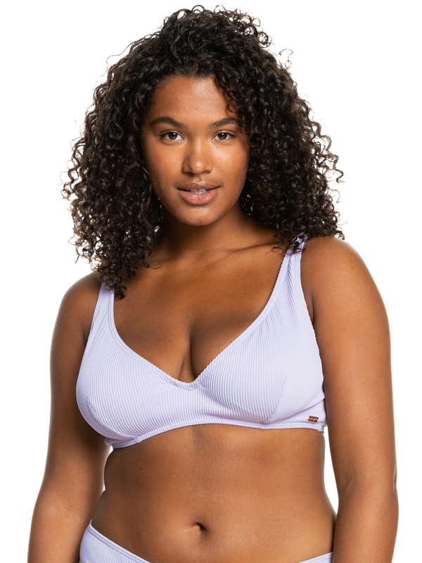 5 Mind Of Freedom - D-Cup Bikini Top for Women Purple ERJX304225 Roxy