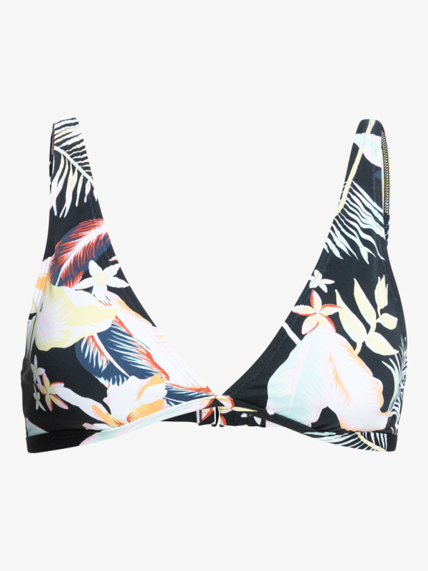 6 Printed Beach Classics - Haut de bikini triangle allongé pour Femme Noir ERJX304356 Roxy