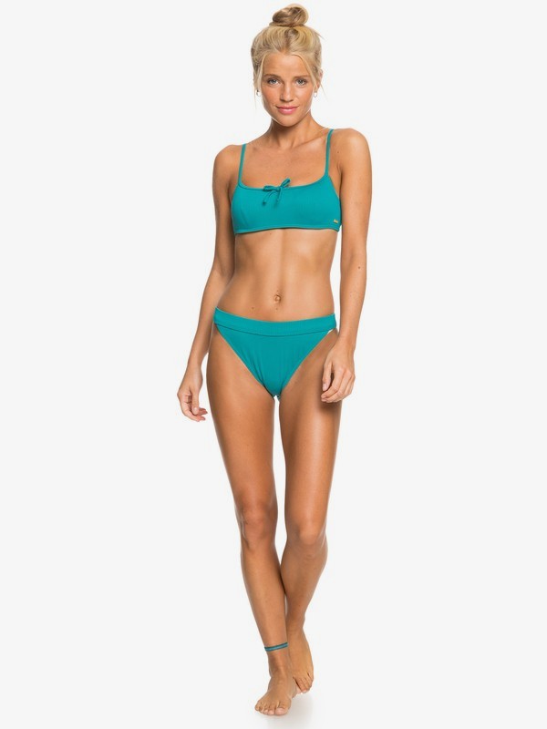 3 Mind Of Freedom - Recycled Bralette Bikini Top for Women Blue ERJX304437 Roxy