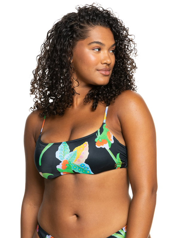 5 Rowley X Roxy - Bralette Bikini Top for Women  ERJX304508 Roxy