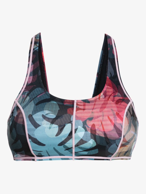 5 Roxy Active - Sport-BH mit hoher Unterstützung für Frauen Schwarz ERJX304530 Roxy