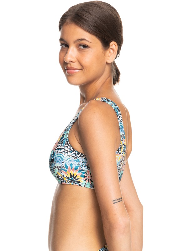 1 Marine Bloom - Haut de bikini pour Femme Rose ERJX304542 Roxy