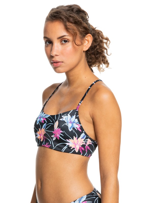 1 Roxy Active - Bralette Sports Bra Bikini Top for Women  ERJX304676 Roxy