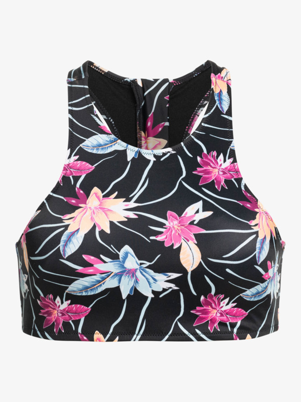 7 Roxy Active - Crop-top de bikini para Mujer  ERJX304680 Roxy