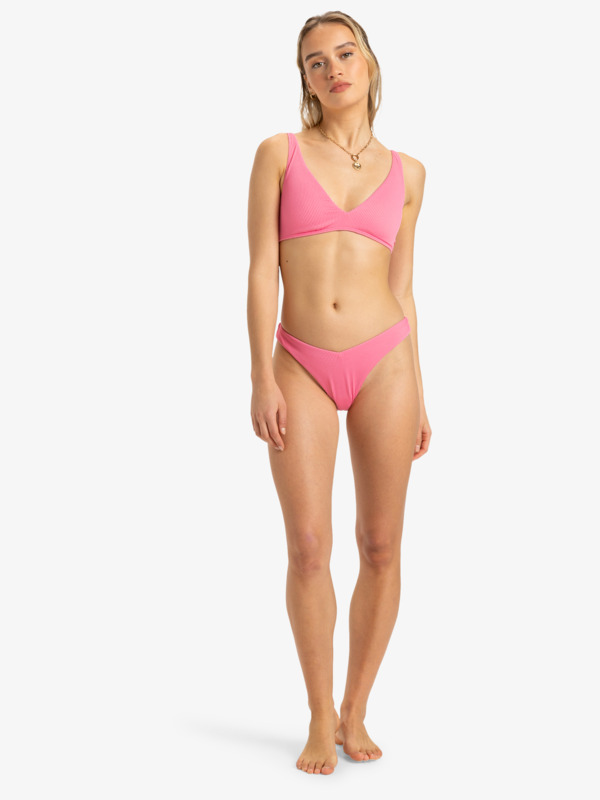 2 Roxy Love The Oceana - Top bikini triangolare da Donna Pink ERJX304728 Roxy