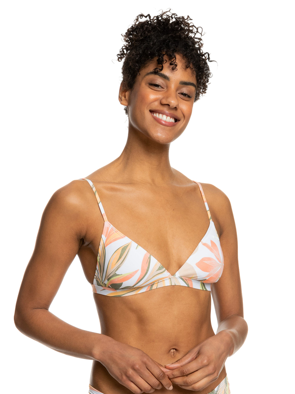 0 Beach Classics - Haut de bikini triangle pour Femme Blanc ERJX304896 Roxy