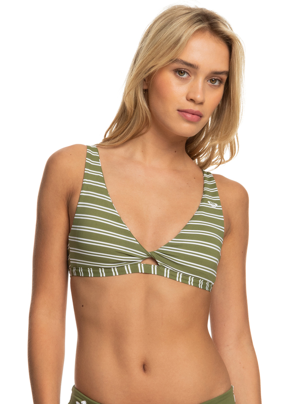 3 Retro Revo - Reversible Bikini Top for Women  ERJX304922 Roxy