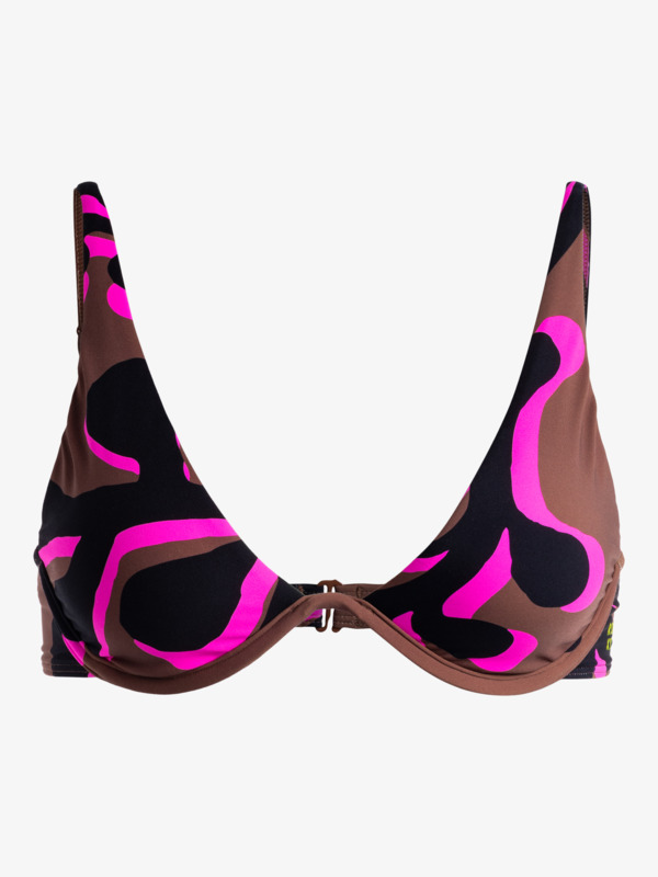 9 ROWLEY x ROXY - Top de bikini con aros para Mujer Marron ERJX305065 Roxy