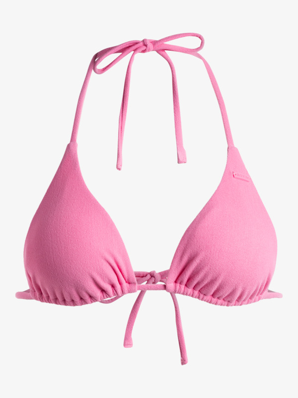 10 Sun Click - Parte de cima de biquíni Tiki triangular para Mulher Pink ERJX305093 Roxy