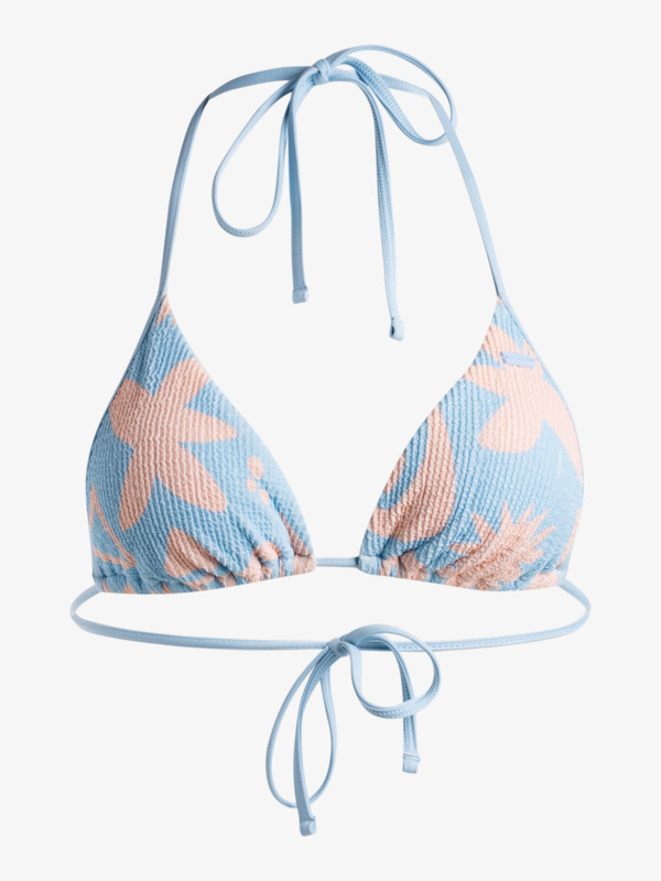 5 Cool Character - Haut de bikini Tiki Tri pour Femme Bleu ERJX305101 Roxy