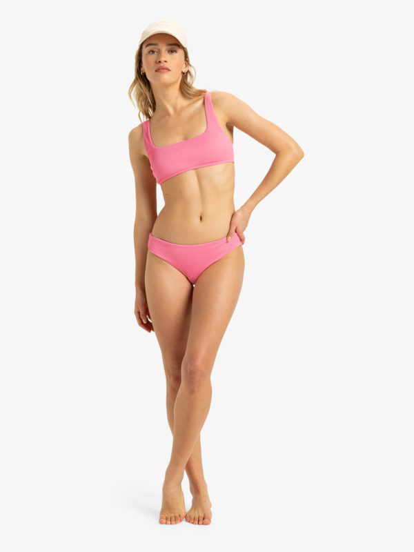 4 Rib ROXY Love The Glassy  - Haut de maillot de bain Brassière Femme Rose ERJX305206 Roxy