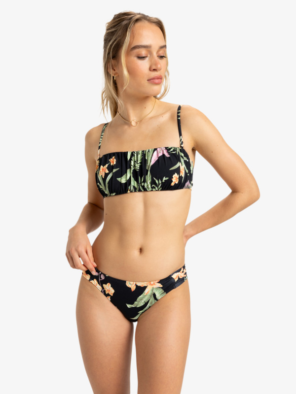 5 Pt Beach Classics - Bandeau bikinitop voor Dames Black ERJX305423 Roxy