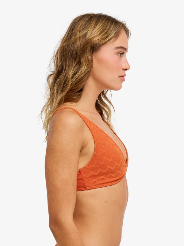 1 Current Coolness  - Haut de maillot de bain Triangle Femme Orange ERJX305437 Roxy