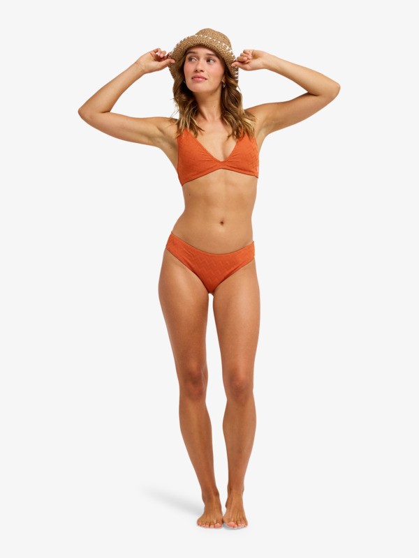 3 Current Coolness  - Haut de maillot de bain Triangle Femme Orange ERJX305437 Roxy