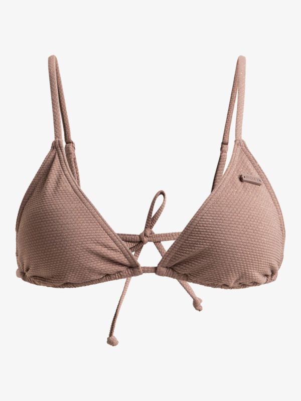 4 Lasca - Triangel bikinitop voor Dames Brown ERJX305446 Roxy