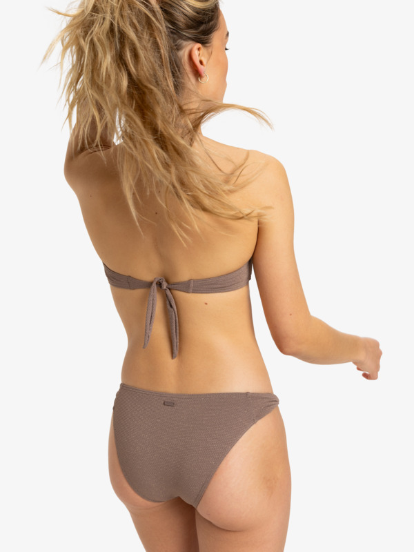 3 Lasca - Bikinioberteil mit mittlerer Bedeckung für Frauen Braun ERJX305447 Roxy