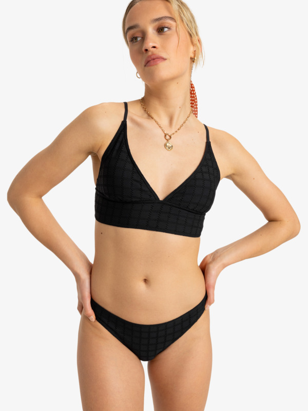 2 Camilo - Full Coverage Bikini Top for Women Black ERJX305470 Roxy