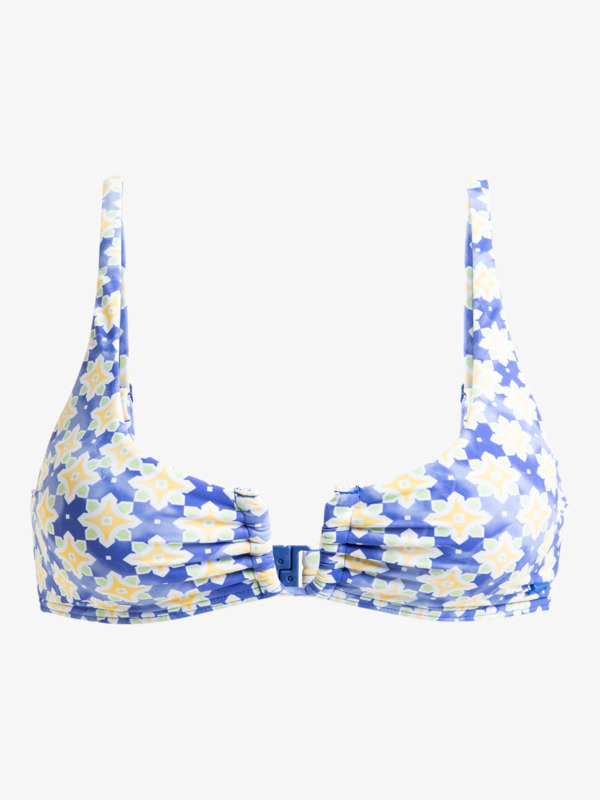 4 Artsy Tile - Top de biquíni Bralette para Mulher Roxo ERJX305481 Roxy