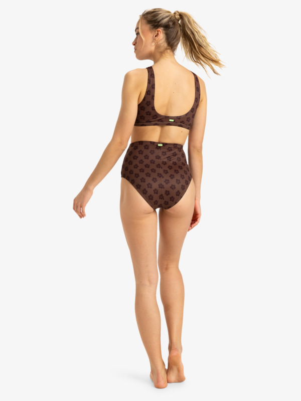 2 Roxy Pro - Crop Top Bikini for Women Brown ERJX305483 Roxy