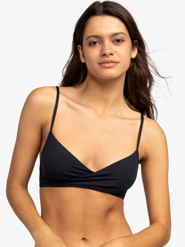 0 Beach Classics - Bralette-Bikinioberteil für Damen Schwarz ERJX305501 Roxy