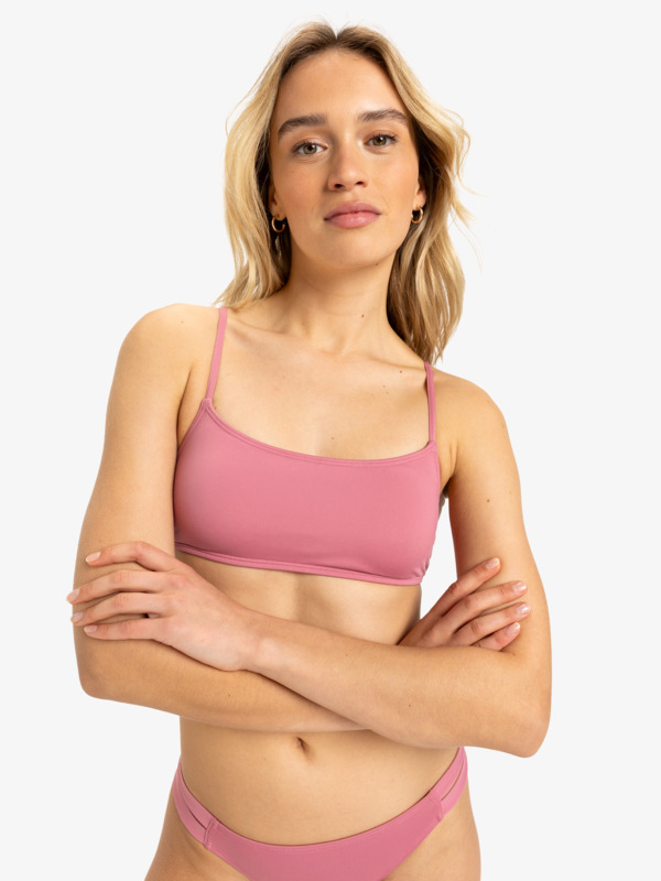 0 Beach Classics - Bralette-Bikinioberteil für Damen Rosa ERJX305503 Roxy