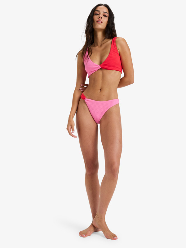 4 Lagos Bralette - Reggiseno bikini da Donna Red ERJX305562 Roxy