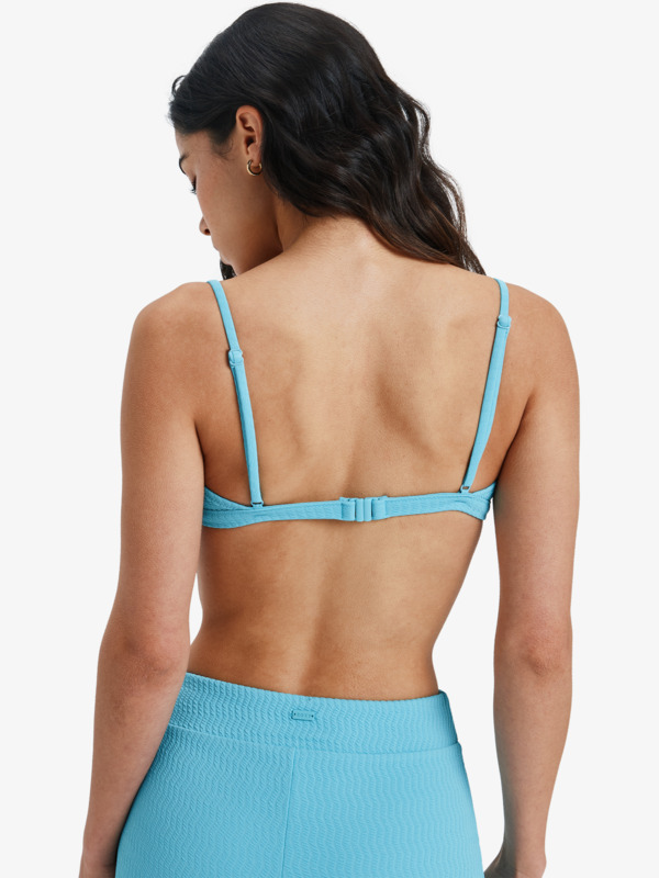 5 Lago - Bralette Bikini Top for Women Green ERJX305599 Roxy