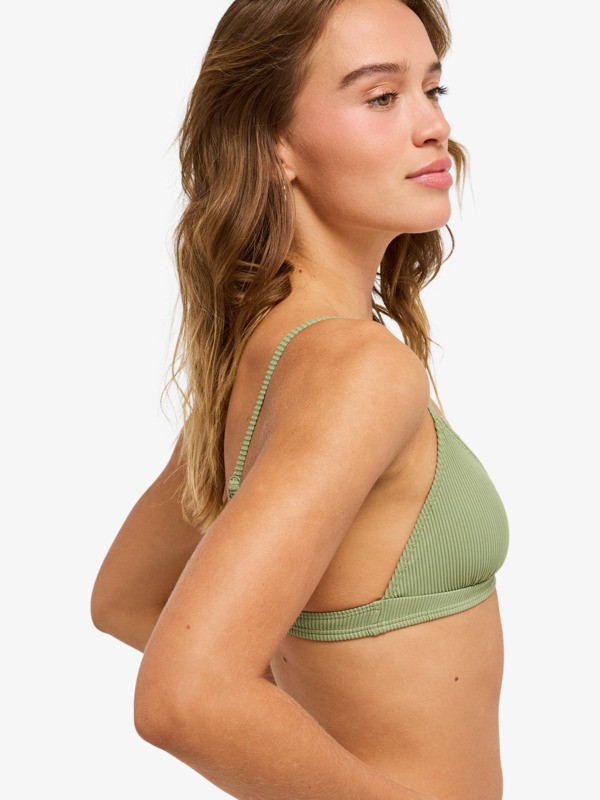 1 Roxy Love - Triangle Bikini Top for Women Green ERJX305630 Roxy