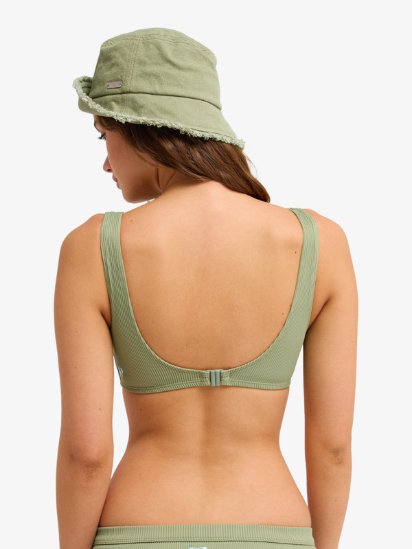 3 Roxy Love - Haut de bikini &agrave; armatures pour Femme Vert ERJX305631 Roxy