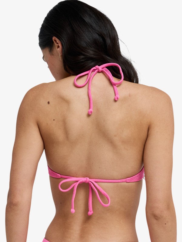 6 Roxy Paradise - Haut de bikini triangle pour Femme Rose ERJX305640 Roxy