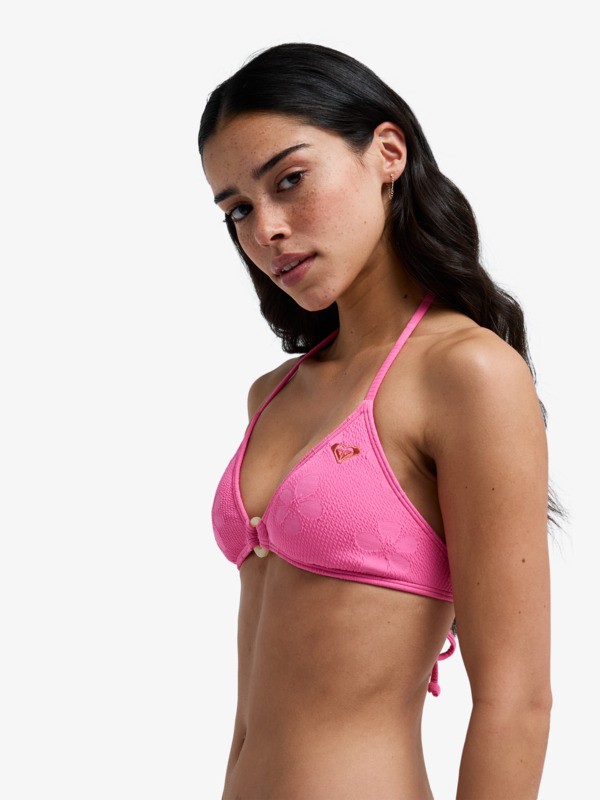 1 Roxy Paradise - Haut de bikini triangle pour Femme Rose ERJX305640 Roxy