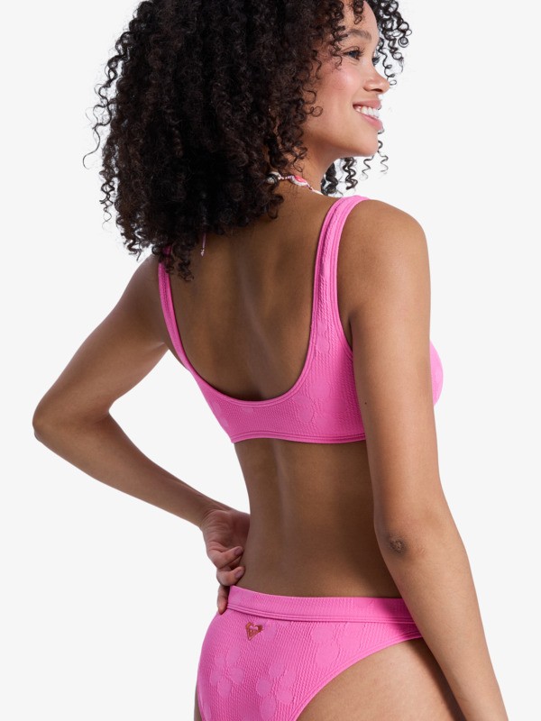 5 Roxy Paradise - Bralette Bikini Top for Women Pink ERJX305641 Roxy