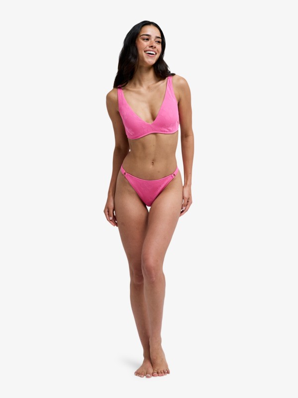 4 Roxy Paradise - Triangle Bikini Top for Women Pink ERJX305642 Roxy