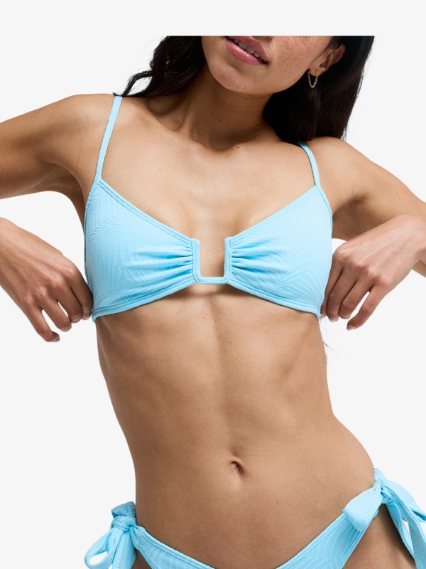 4 Roxy Palm Dreams - Bralette Bikini Top for Women Green ERJX305668 Roxy