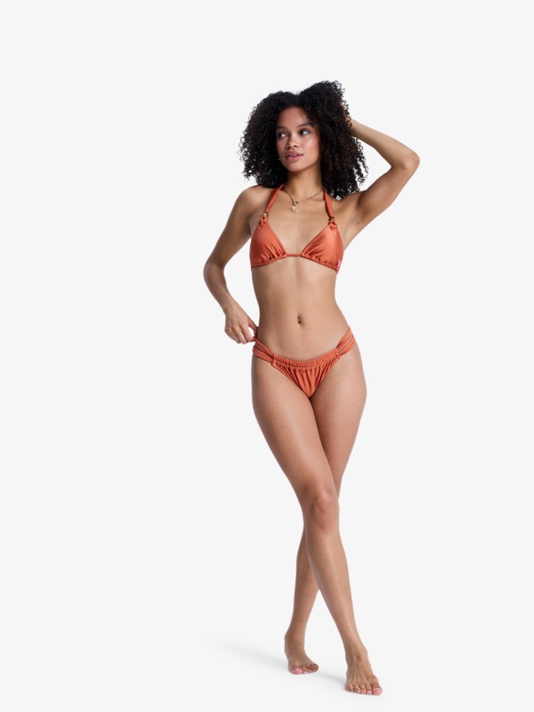 4 Beachside Bohemia - Haut de bikini triangle pour Femme Orange ERJX305673 Roxy