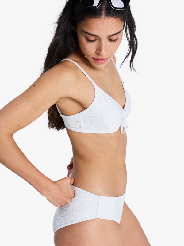 1 Roxy Island - Bralette Bikini Top for Women White ERJX305679 Roxy