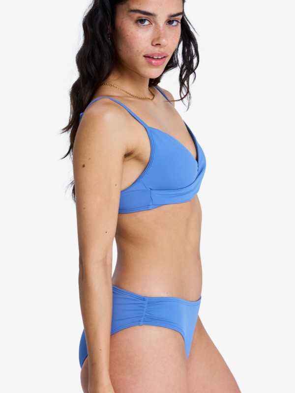 1 Solid Essentials - Bralette-Bikinioberteil für Frauen Blau ERJX305691 Roxy