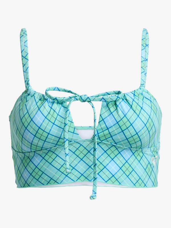 5 Printed Essentials - Bikini-Tanktop für Frauen Grün ERJX305696 Roxy