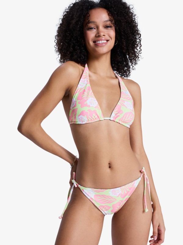 11 Hibiscus Hype Tiki Tri Gr&ouml;n ERJX305702 Roxy