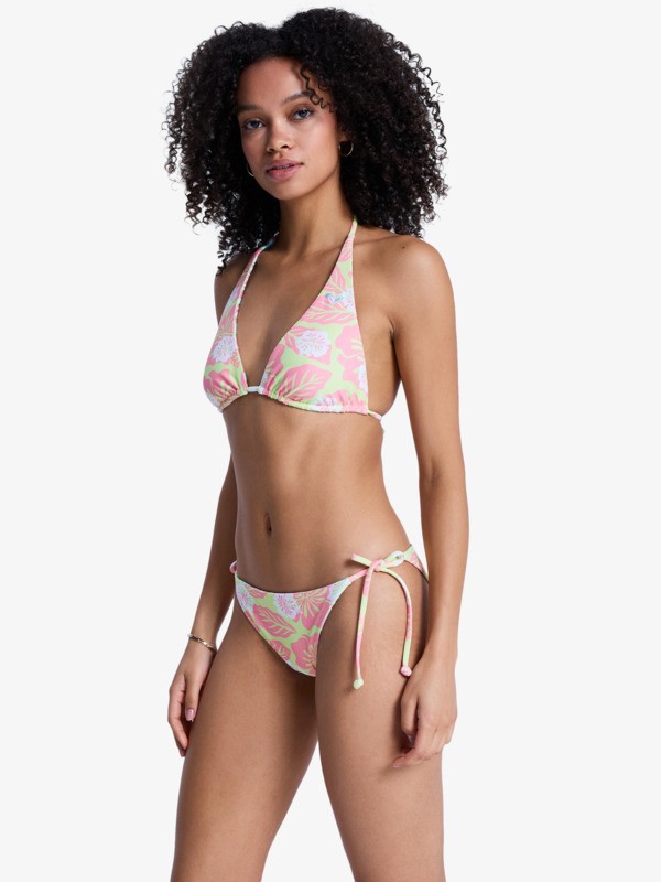 1 Hibiscus Hype Tiki Tri Gr&ouml;n ERJX305702 Roxy